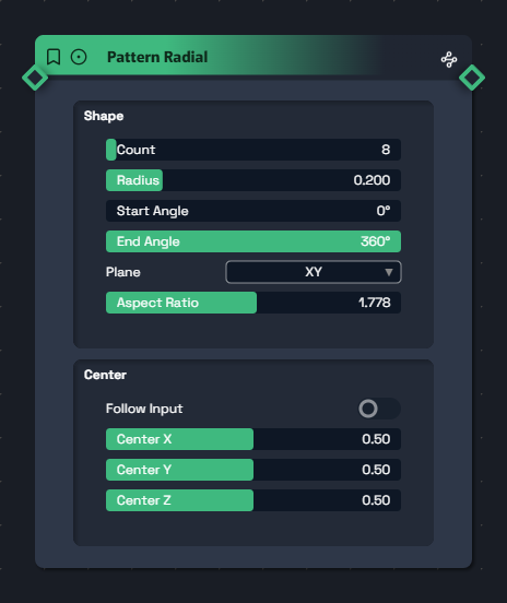 Pattern Radial